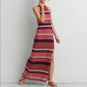 American Eagle Soft & Sexy Halter Dress